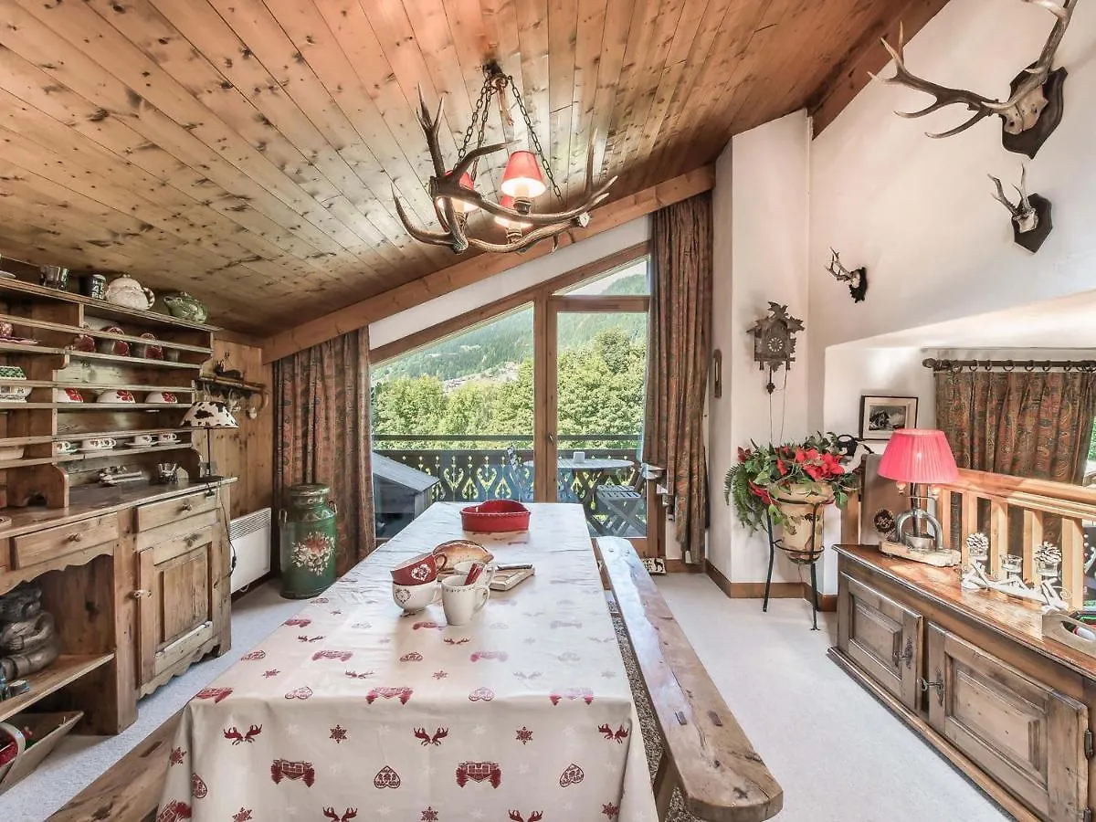 Charmant Duplex 3 Chambres Avec Cheminee, Balcons Et Piscine - Proche Centre Megeve - Fr-1-453-42 Franciaország