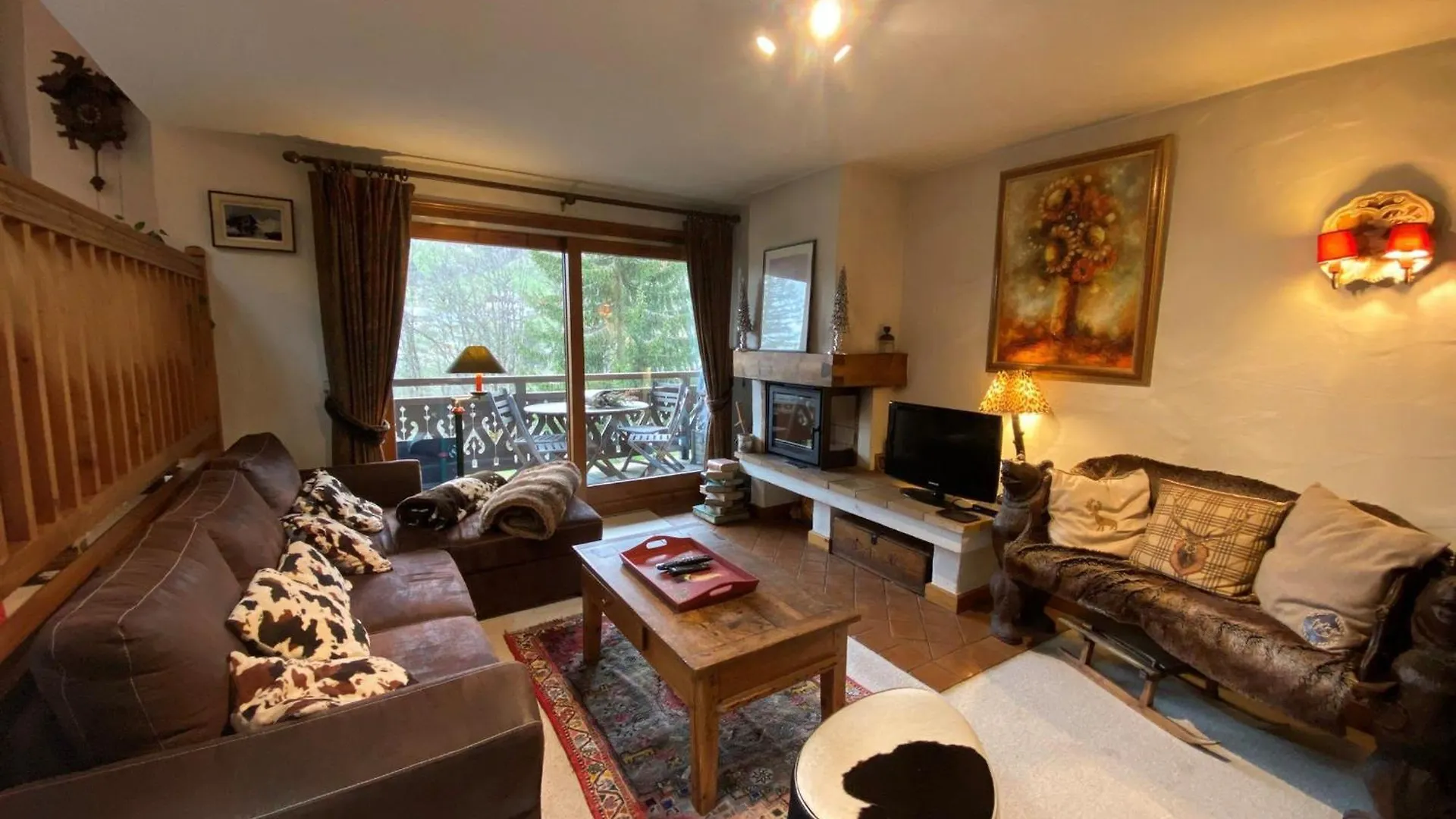 Charmant Duplex 3 Chambres Avec Cheminee, Balcons Et Piscine - Proche Centre Megeve - Fr-1-453-42