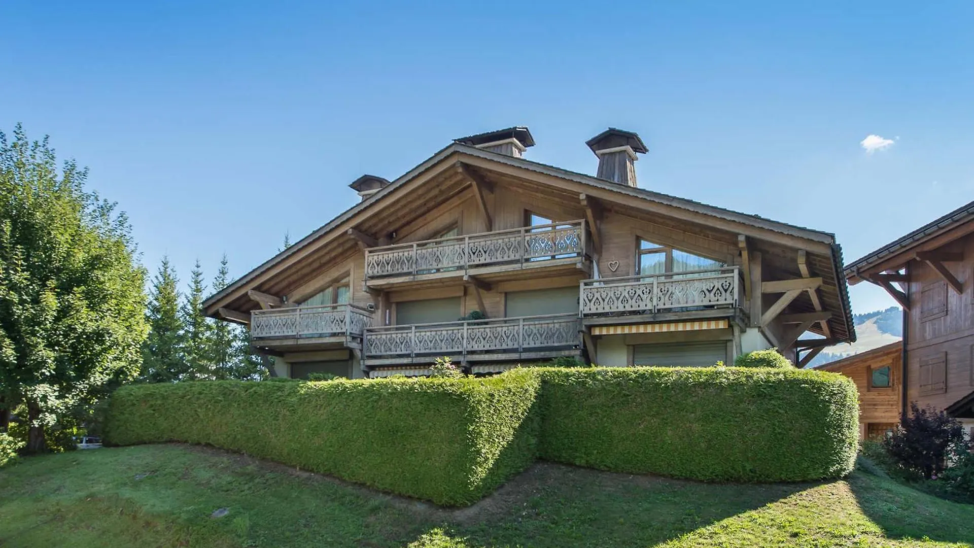 Charmant Duplex 3 Chambres Avec Cheminee, Balcons Et Piscine - Proche Centre Megeve - Fr-1-453-42 Apartment